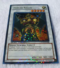 Yugioh 1x Fabled Ragin DT03-EN088 Duel Terminal Ultra Rare NM - Image 3