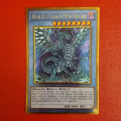 Yugioh Blue-Eyes Chaos Max Dragon MVP1-ENG04 1st Edition - Image 1