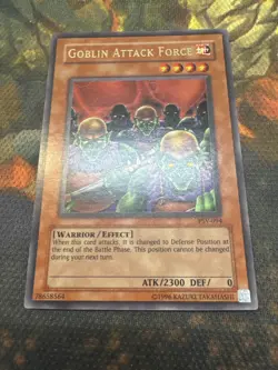 Yugioh Misprint - Star Attribute Error - Goblin Attack Force PSV-094 (LP) - Image 1