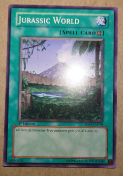 Jurassic World Sd09-En019 Structure Deck: Dinosaur's Rage 1st Edition Yu-Gi-Oh! - Image 1