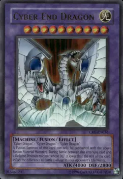 Cyber End Dragon Unl Ed Ultra CRV-EN036 Yu-Gi-Oh! - Image 1