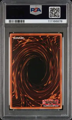 2002 Yu-Gi-Oh! Left Arm/Forbidden One Legend Of Blue Eyes LOB Unlim Ultra PSA 8 - Image 2