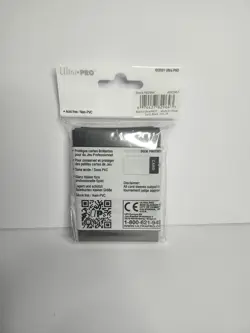 60 Ultra Pro GLOSS BLACK SMALL Card Sleeves Deck Protectors game yugioh tcg ccg - Image 3