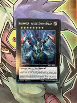 WIRA-EN024 Raidraptor - Satellite Cannon Falcon Secret 1st Edition NM Yugioh - Image 1