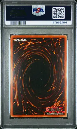 2004 Yu-Gi-Oh! Gate Guardian Metal Raiders MRD EN Unlimited Secret Rare PSA 7 - Image 2
