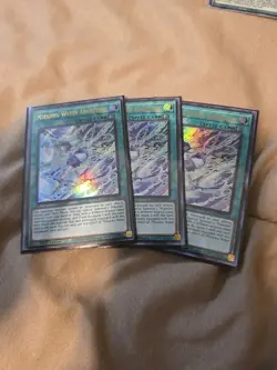 Yu-Gi-Oh! Mikanko Water Arabesque AMDE-EN032 X3 - NM 1st Edition Playset - Image 1
