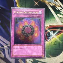 Yugioh! Ring of Destruction DPKB-EN036 Ultimate Rare 1st Edition MP - Image 1
