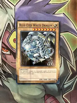 SDKS-EN009 Blue-Eyes White Dragon Common Unlimited Edition NM Yugioh Card - Image 1