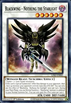 Blackwing - Nothung The Starlight - 1st Edition LDS2-EN043 - NM - YuGiOh - Image 1