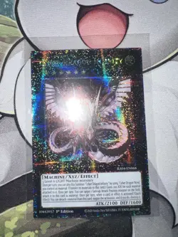 Yu-Gi-Oh! Cyber Dragon Infinity ALT ART NM/M 1st Ed- Quarter Century Stampede - Image 1