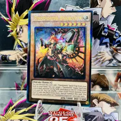 Yugioh Fiendsmith Engraver RA04-EN049 PUR 1st Ed Near Mint - Image 1