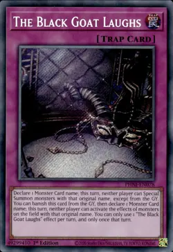 The Black Goat Laughs - Secret Rare 1st Edition PHNI-EN078 - NM - YuGiOh - Image 1