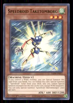 Yugioh Speedroid Taketomborg #LED8-EN011 NM - Image 1