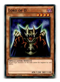 Lord of D. - SDKS-EN011 1st Edition - YuGiOh-LP - Image 1