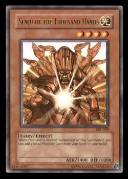 Yugioh Senju of the Thousand Hands #SRL-080 Spell Ruler LP - Image 1