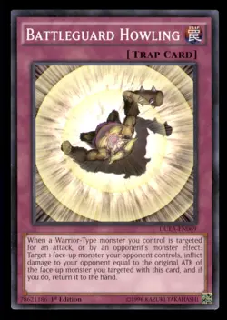 Yugioh Battleguard Howling #DUEA-EN069 Duelist Alliance LP - Image 1
