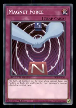 Yugioh Magnet Force #SBCB-EN040 Speed Duel: Battle City Box LP - Image 1