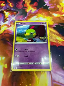 Natu 032/078 Pokemon GO Regular NM-Mint Pokemon Card TCG - Image 3