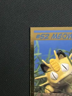 Meowth Pokemon Card Hasbro #26 (6 Of 8) Magazine Cut Out Realistic 1999 Nintendo - Image 5