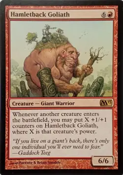 136/249 HAMLETBACK GOLIATH RARE CORE SET 2013 MTG CARD - Image 1
