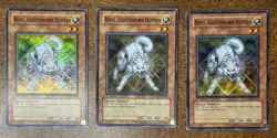 YuGiOh Ryko Lightsworn Hunter 1st Ed. LODT-EN022 Light of Destruction 3 Card NM - Image 1