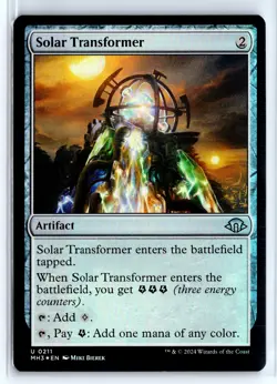 FOIL Solar Transformer 211 Modern Horizons 3 - MTG Magic the Gathering Card - Image 1