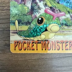 Vintage Pocket Monsters Vending Holo Prism - Bandai Nintendo 1999 Pokemon Card - Image 4