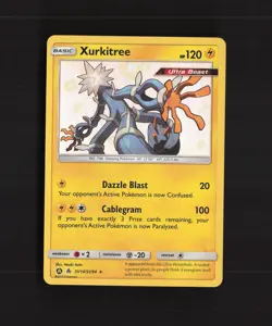 Xurkitree SV14/SV94 Hidden Fates Shiny Holo Rare Pokemon Card NM - Image 1