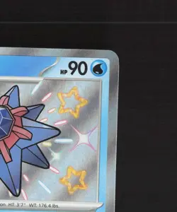 Starmie 119/091 Paldean Fates Shiny Holo Rare Pokemon Card NM - Image 4