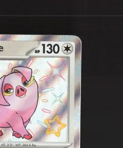 Oinkologne 208/091 Paldean Fates Shiny Holo Rare Pokemon Card LP+ - Image 4