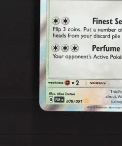 Oinkologne 208/091 Paldean Fates Shiny Holo Rare Pokemon Card LP+ - Image 5