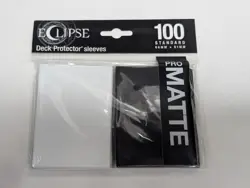 100 PRO-MATTE ECLIPSE DECK PROTECTOR CARD SLEEVES ULTRA PRO STANDARD SIZE - Image 1