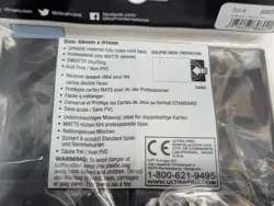 100 PRO-MATTE ECLIPSE WHITE DECK PROTECTOR CARD SLEEVES ULTRA PRO STANDARD SIZE - Image 4