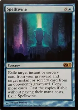 68/249 SPELLTWINE RARE CORE SET 2013 MTG CARD - Image 1