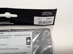 100 PRO-MATTE ECLIPSE BLACK DECK PROTECTOR CARD SLEEVES ULTRA PRO STANDARD SIZE - Image 5