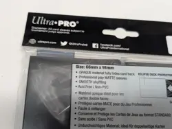 100 PRO-MATTE ECLIPSE BLUE DECK PROTECTOR CARD SLEEVES ULTRA PRO STANDARD SIZE - Image 5