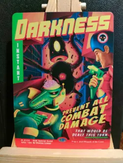 Darkness - Movie Poster - Edge of Eternities Special Guests - NM - MTG - Image 1