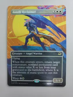 MTG Astelli Reclaimer Edge of Eternities Foil Borderless Rare - Image 1