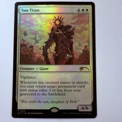 Magic The Gathering Mtg Foil Sun Titan Jesper Ejsing Secret Lair Near Mint - Image 1