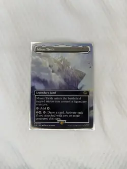 Minas Tirith (0420) - Borderless MTG LotR Legendary Land Nexum Cards and more! - Image 1