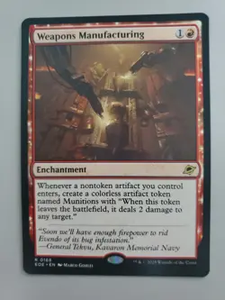 MTG Weapons Manufacturing Edge of Eternities Regular Rare - Image 1