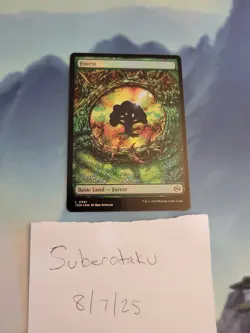 Forest (0291) #291 (Foil) (NM) Tarkir Dragonstorm TDM Magic MTG - Image 1