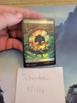 Forest (0291) #291 (Foil) (NM) Tarkir Dragonstorm TDM Magic MTG - Image 2