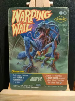 Warping Wail - Movie Poster - Edge of Eternities Special Guests - NM - MTG - Image 1
