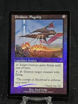 Magic the Gathering Predator, Flagship FOIL - Nemesis ~LP~ MTG - Image 1