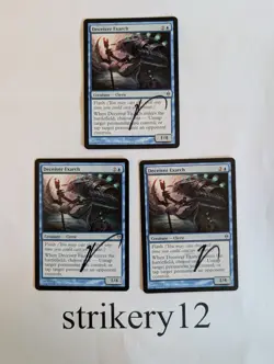 3x Deceiver Exarch - New Phyrexia - Signed by Izzy - MTG - Image 1
