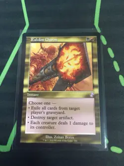 MTG Magic The Gathering Rakdos Charm TSR Retro Frame Commander - Image 1