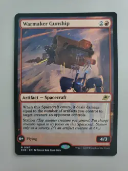 MTG Warmaker Gunship Edge of Eternities Regular Rare - Image 1