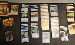 Magic The Gathering MTG 2007 - Lorwyn Merrow Riverways Theme Deck - Used - Image 1