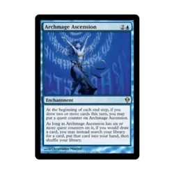 WOTC MtG Zendikar Archmage Ascension (R) EX - Image 1